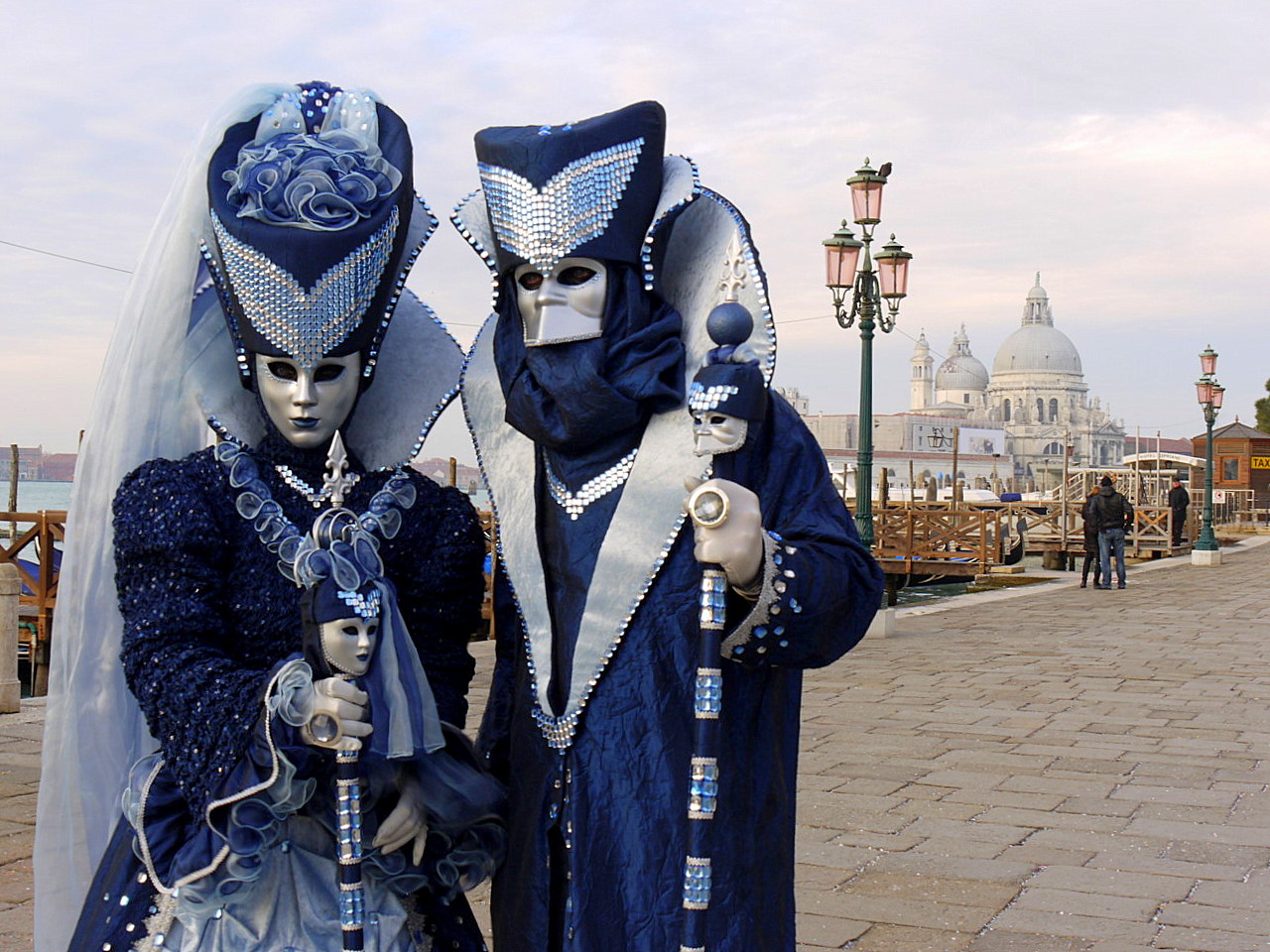 Venice gondolas